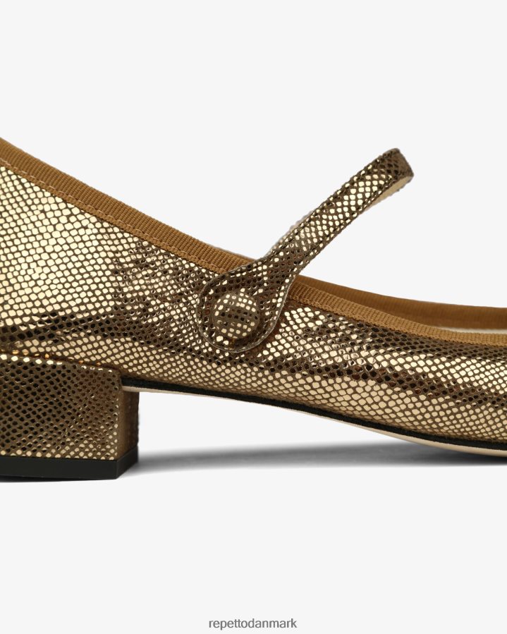 Repetto rose mary janes Kvinder antik guld fodtøj FH8P2B148