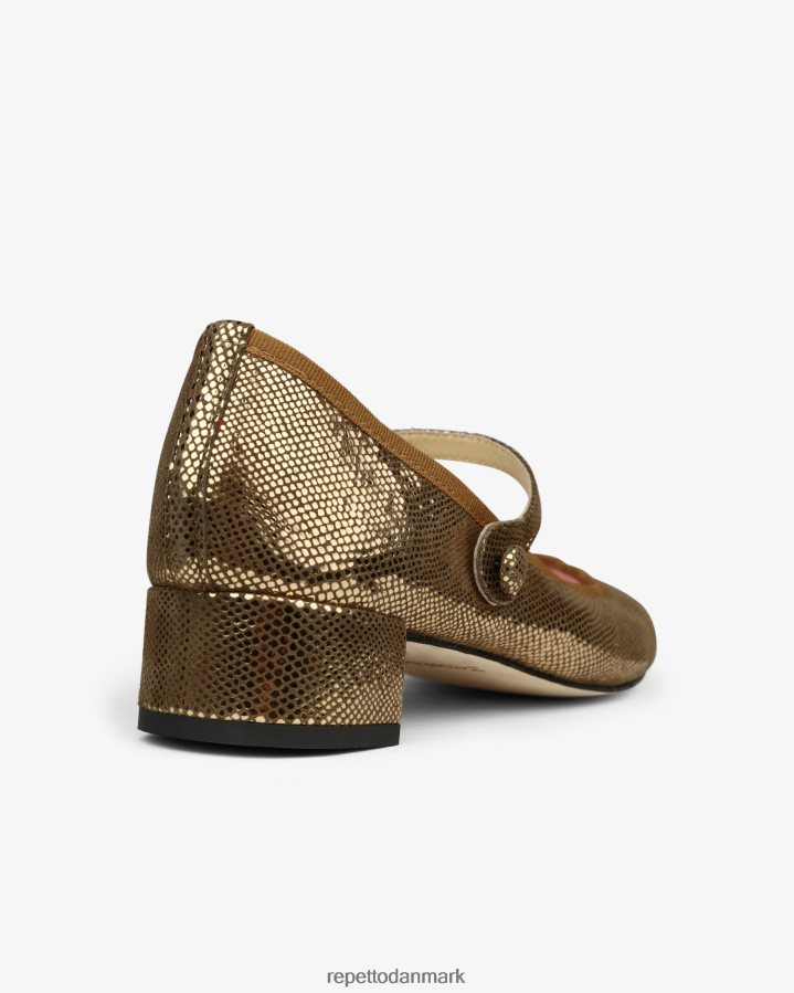 Repetto rose mary janes Kvinder antik guld fodtøj FH8P2B148