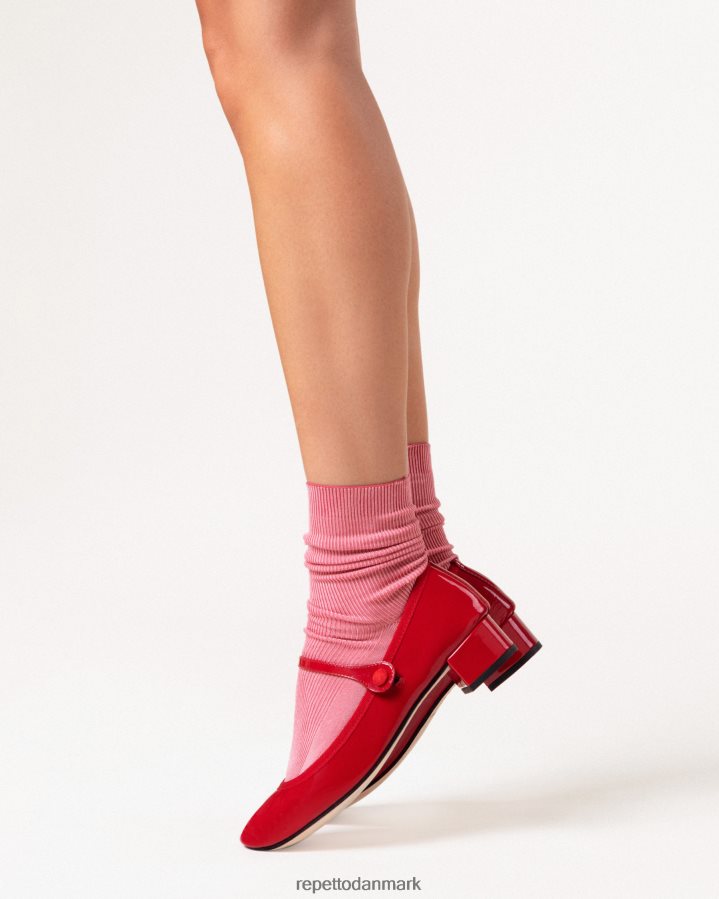 Repetto rose mary janes Kvinder flammende rød fodtøj FH8P2B157