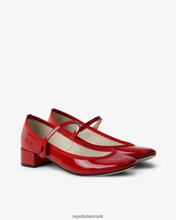 Repetto rose mary janes Kvinder flammende rød fodtøj FH8P2B157