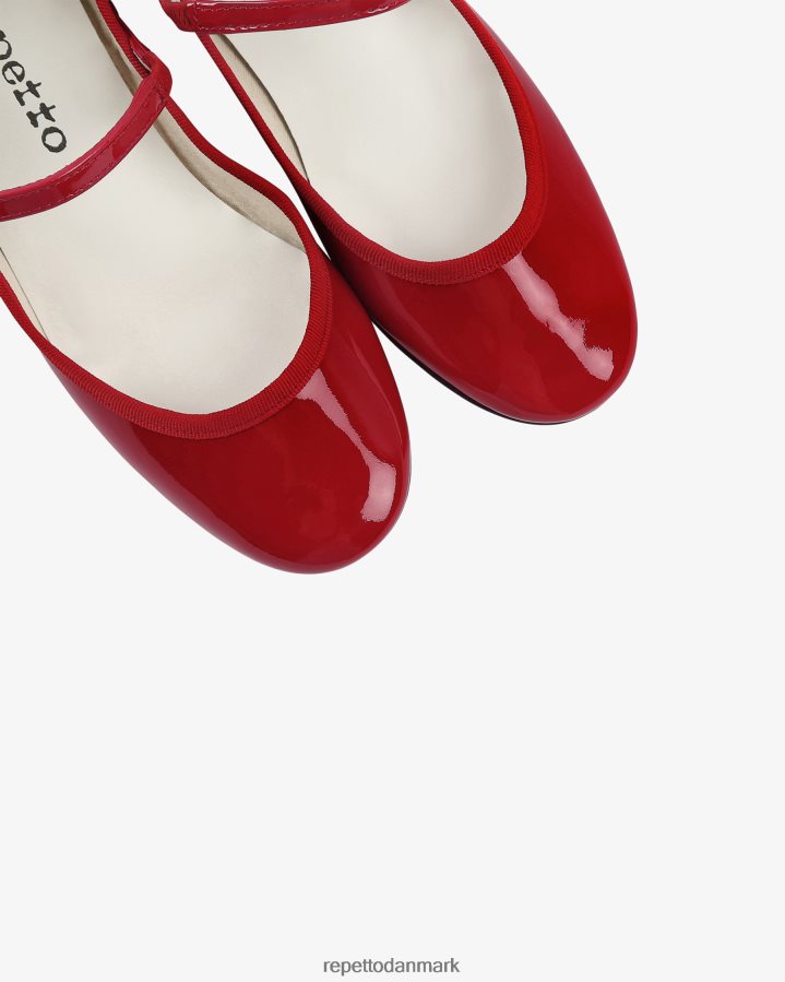 Repetto rose mary janes Kvinder flammende rød fodtøj FH8P2B157