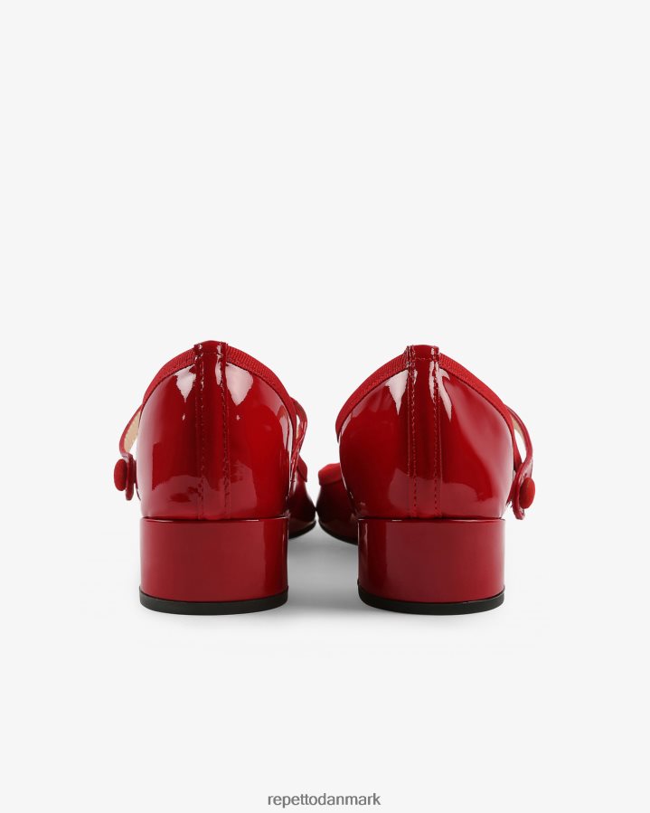 Repetto rose mary janes Kvinder flammende rød fodtøj FH8P2B157