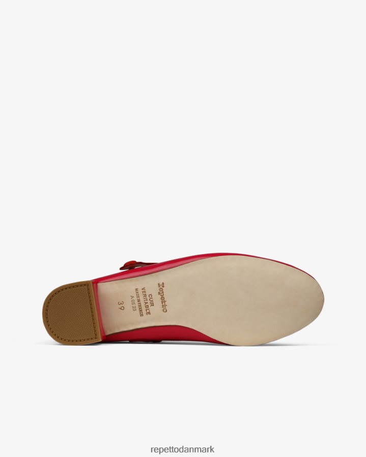 Repetto rose mary janes Kvinder hindbærrosa og flammende rød fodtøj FH8P2B166