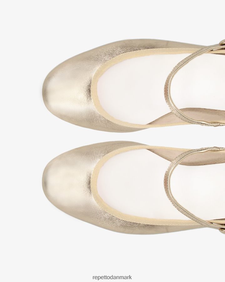 Repetto rose mary janes Kvinder lys guld fodtøj FH8P2B165