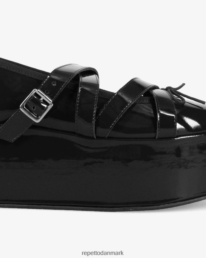 Repetto x noir kei ninomiya - platform mary janes Kvinder sort fodtøj FH8P2B154