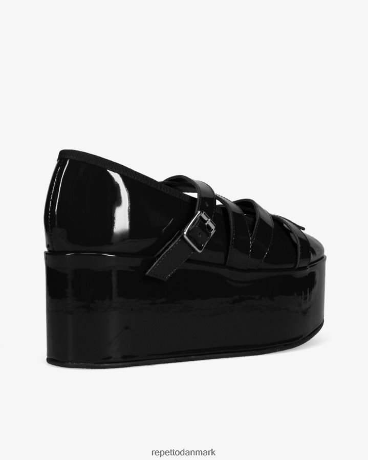 Repetto x noir kei ninomiya - platform mary janes Kvinder sort fodtøj FH8P2B154