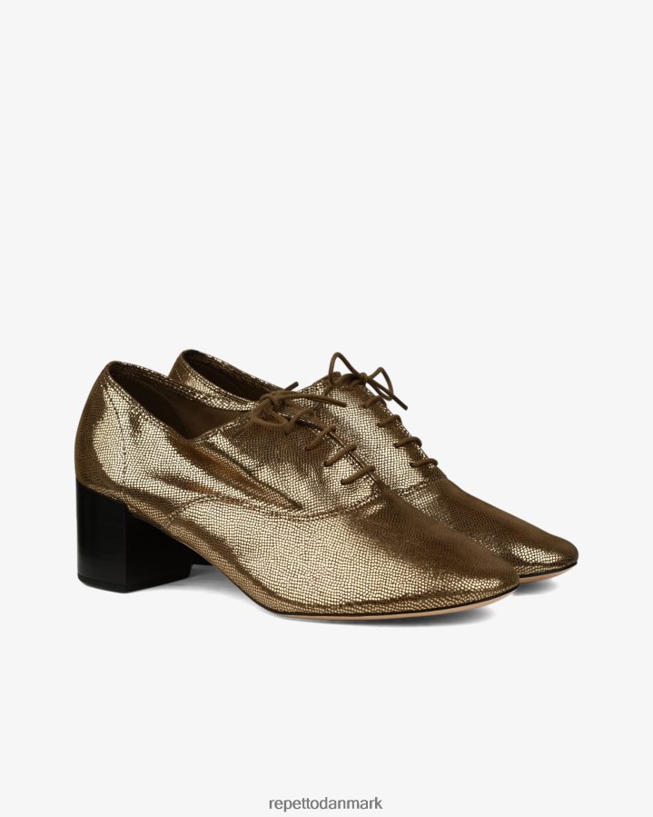 Repetto fado oxford sko Kvinder antik guld fodtøj FH8P2B206