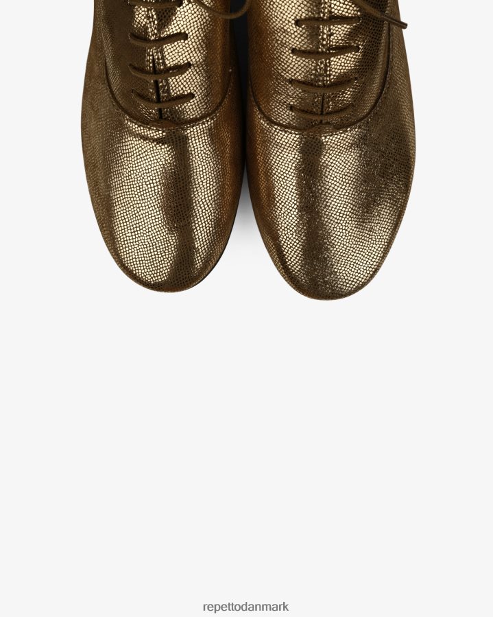 Repetto fado oxford sko Kvinder antik guld fodtøj FH8P2B206