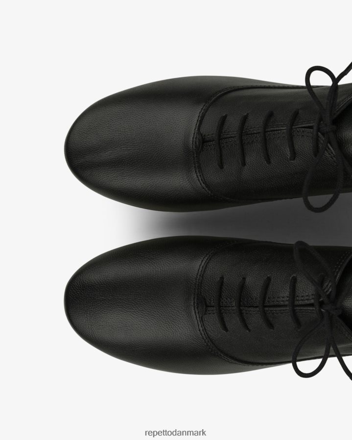 Repetto fado oxford sko Kvinder sort fodtøj FH8P2B207