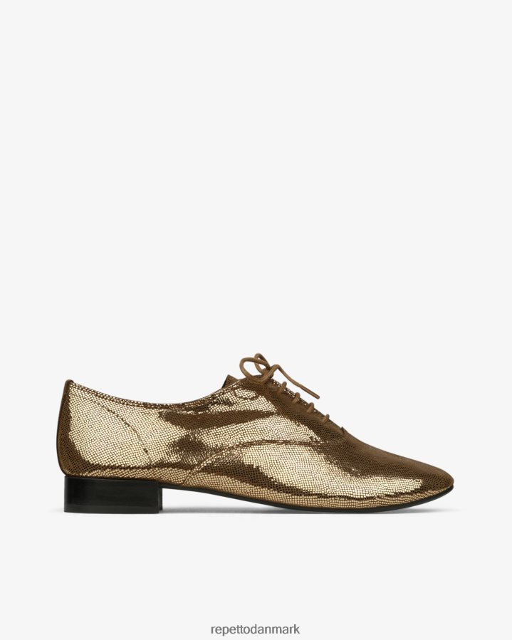 Repetto zizi oxford sko Kvinder antik guld fodtøj FH8P2B214