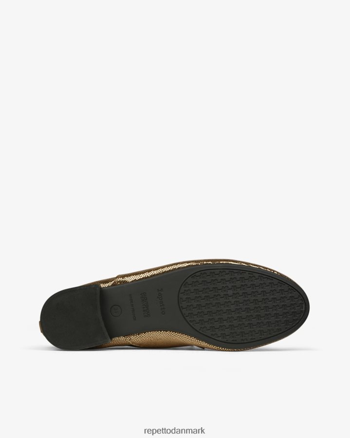 Repetto zizi oxford sko Kvinder antik guld fodtøj FH8P2B214