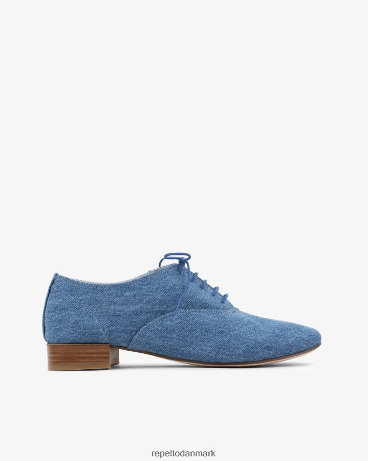 Repetto zizi oxford sko Kvinder everest blå fodtøj FH8P2B211