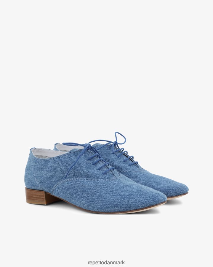 Repetto zizi oxford sko Kvinder everest blå fodtøj FH8P2B211