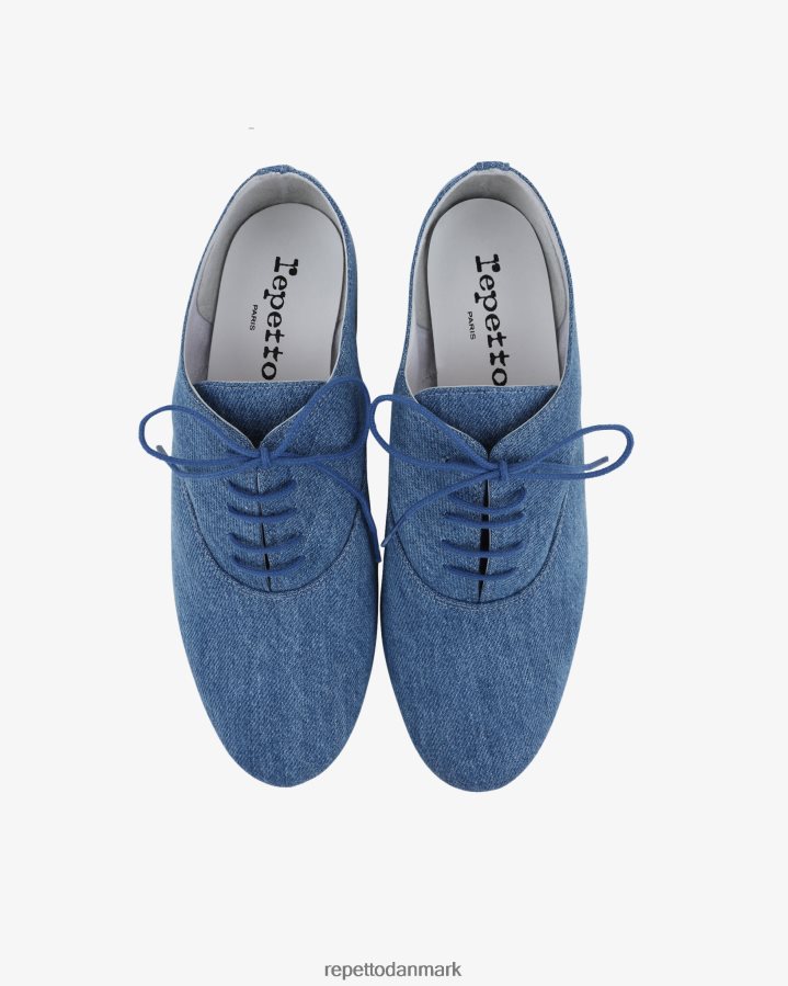 Repetto zizi oxford sko Kvinder everest blå fodtøj FH8P2B211