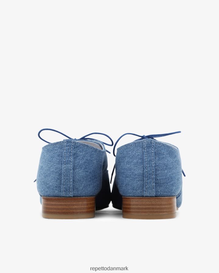 Repetto zizi oxford sko Kvinder everest blå fodtøj FH8P2B211