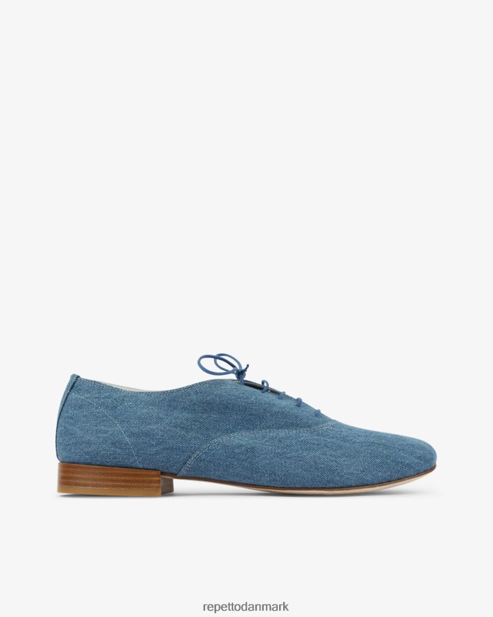 Repetto zizi oxford sko Kvinder everest blå fodtøj FH8P2B261