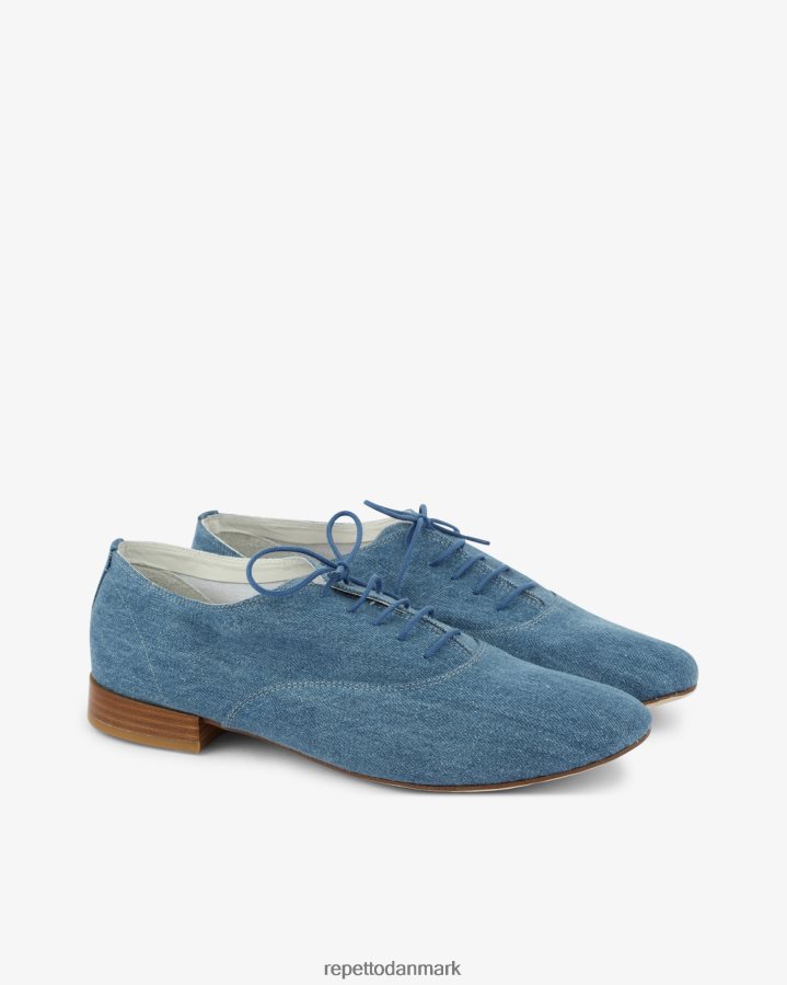 Repetto zizi oxford sko Kvinder everest blå fodtøj FH8P2B261