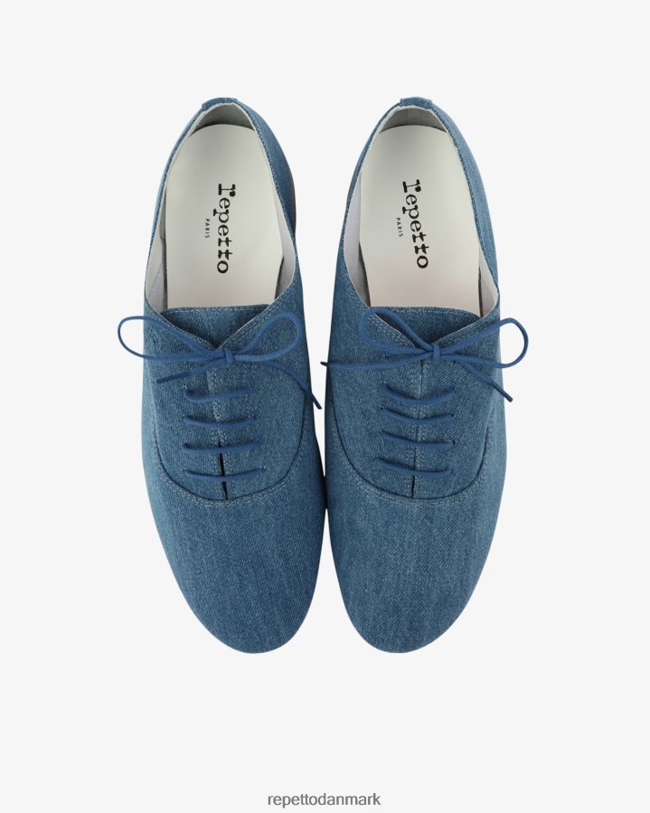 Repetto zizi oxford sko Kvinder everest blå fodtøj FH8P2B261