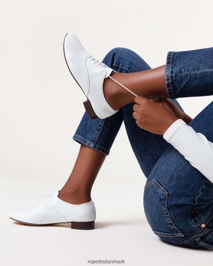 Repetto zizi oxford sko Kvinder hvid fodtøj FH8P2B209