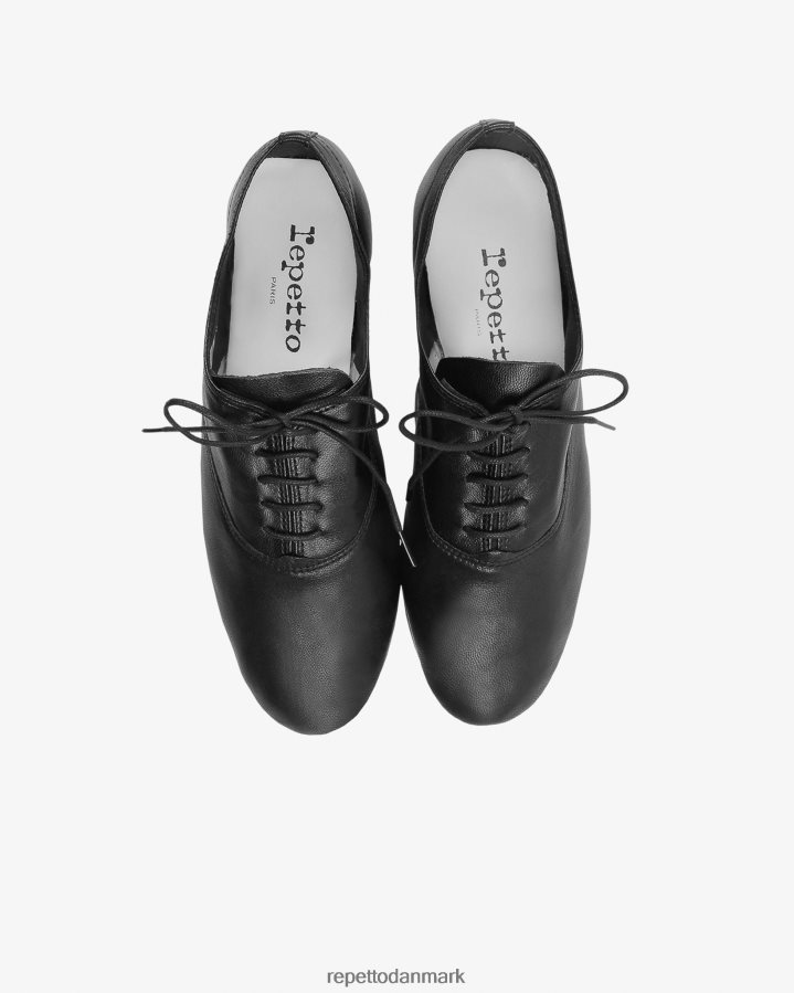 Repetto zizi oxford sko Kvinder sort fodtøj FH8P2B216