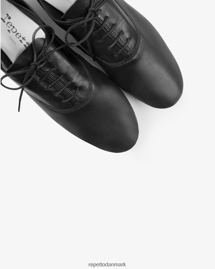 Repetto zizi oxford sko Kvinder sort fodtøj FH8P2B216