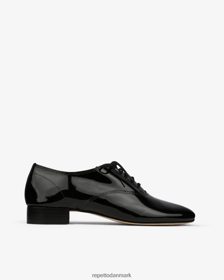 Repetto zizi oxford sko Kvinder sort fodtøj FH8P2B217