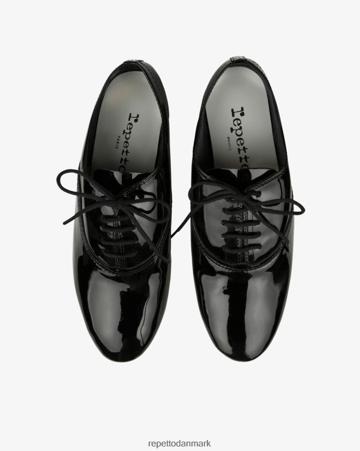Repetto zizi oxford sko Kvinder sort fodtøj FH8P2B217