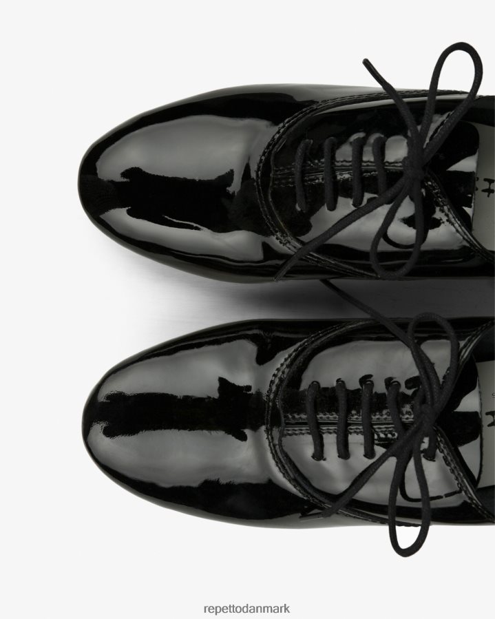 Repetto zizi oxford sko Kvinder sort fodtøj FH8P2B217