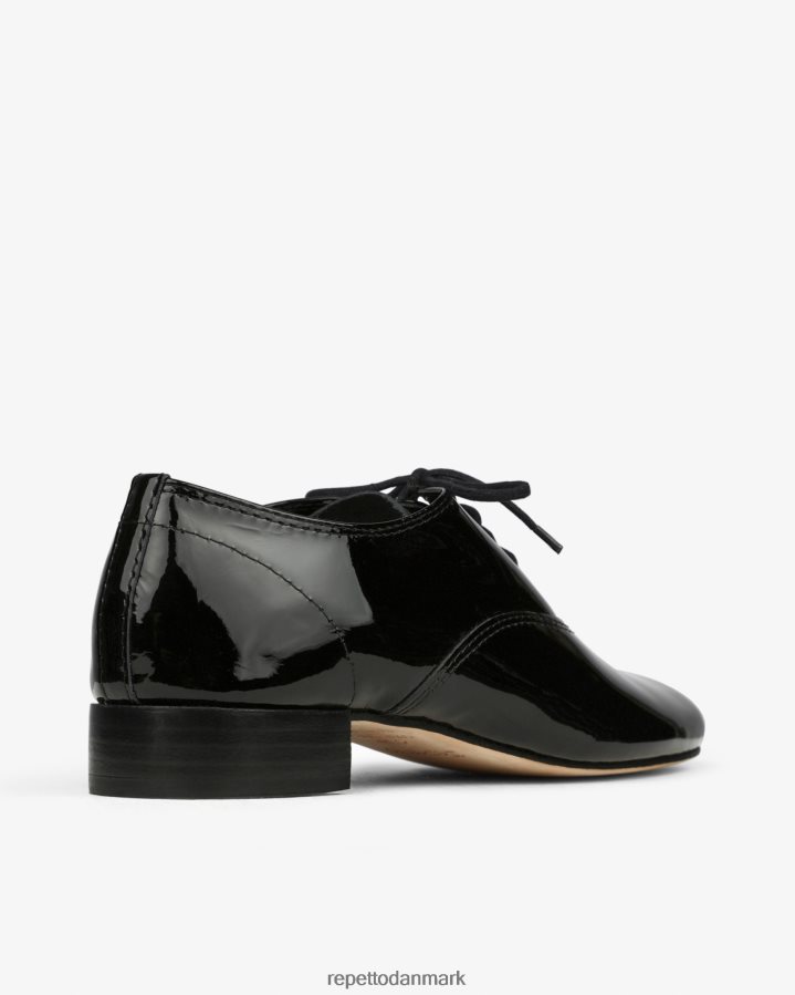 Repetto zizi oxford sko Kvinder sort fodtøj FH8P2B217
