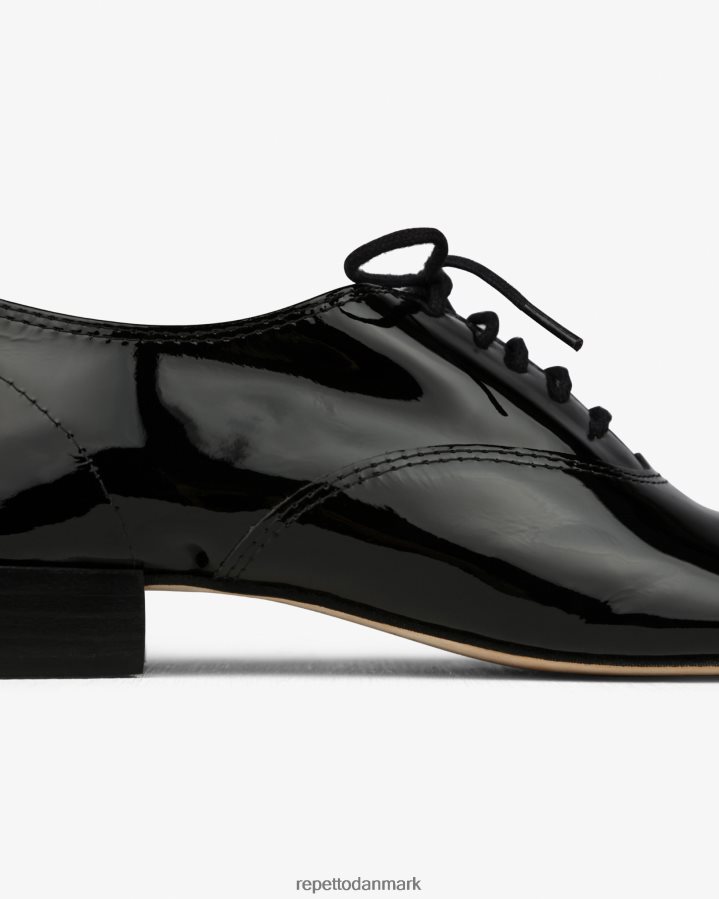 Repetto zizi oxford sko Kvinder sort fodtøj FH8P2B217