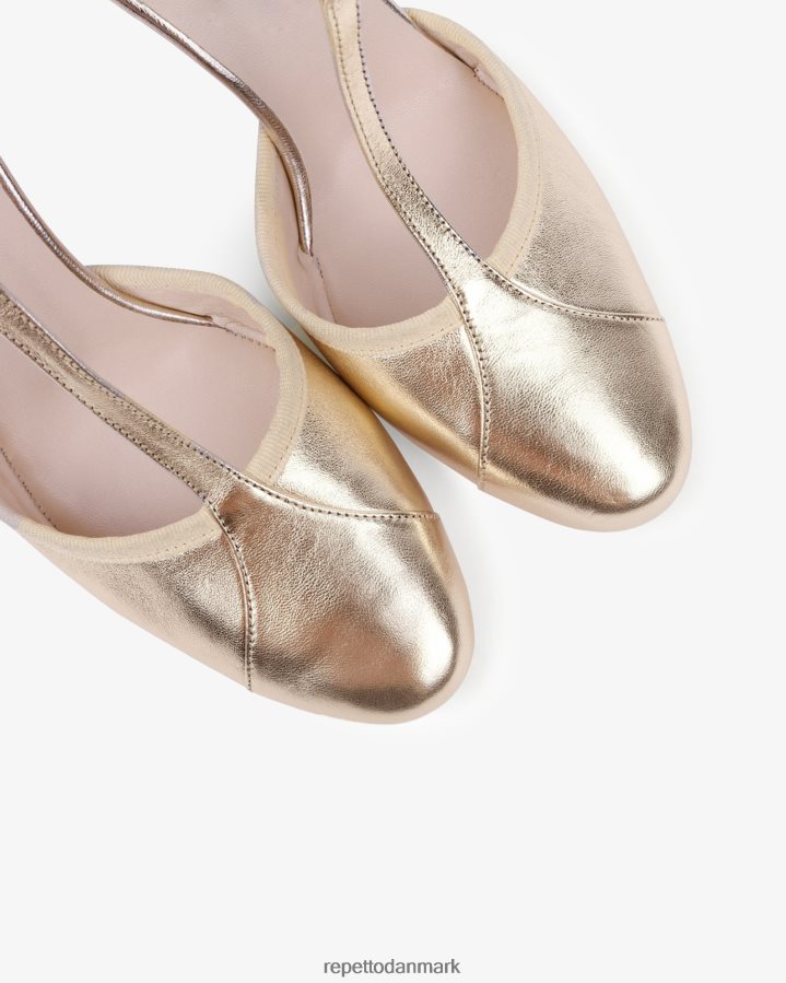 Repetto baya t-stropper Kvinder lys guld fodtøj FH8P2B245
