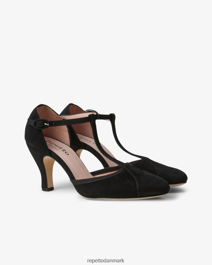 Repetto baya t-stropper Kvinder sort kulstof fodtøj FH8P2B247