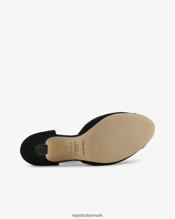 Repetto baya t-stropper Kvinder sort kulstof fodtøj FH8P2B247