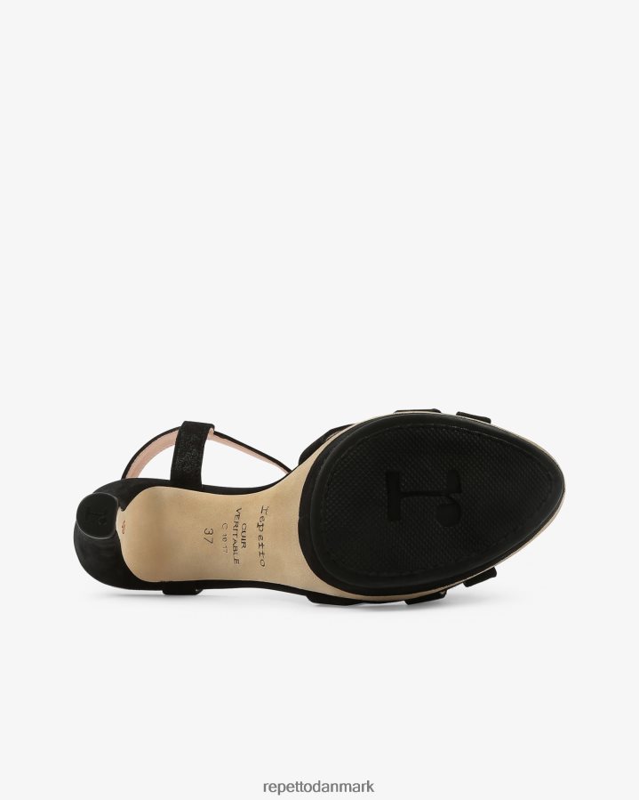 Repetto bikini sandaler Kvinder sort kulstof fodtøj FH8P2B244