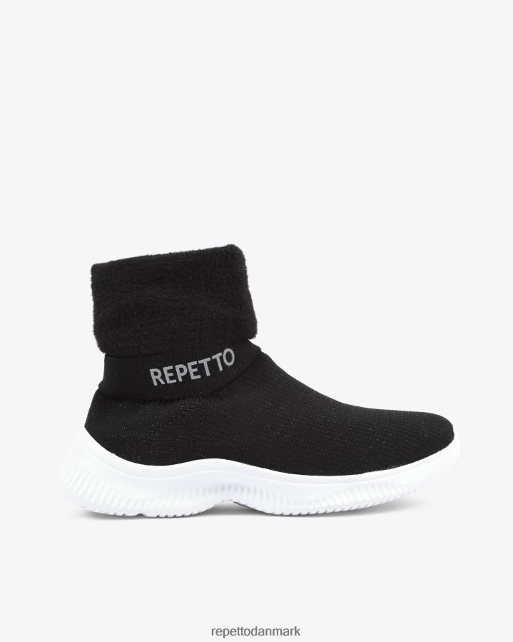 Repetto 3d høje opvarmningssko Kvinder sort fodtøj FH8P2B259