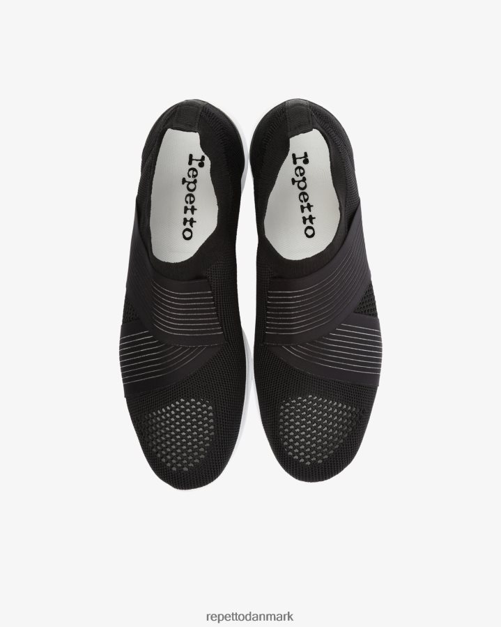 Repetto dansesneakers Kvinder sort fodtøj FH8P2B253